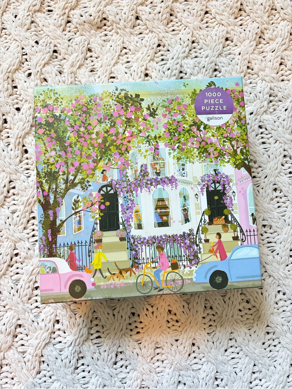 Galison 1000 Piece Puzzle - Spring Terrace